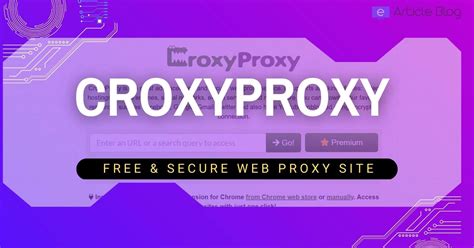 CroxyProxy Free Web Proxy